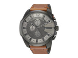 Montre Diesel Advanced Mega Chief pour homme avec bracelet en cuir