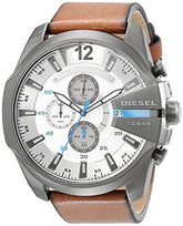 Diesel Men's Diesel Chief Series Analog Display Analog Quartz Brown Watch