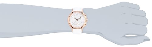 Calvin Klein Women's 'Skirt' Rose-Gold-Plated Swiss Quartz Watch with Silver Dial