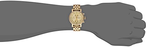 Fossil Women's ES2197 Gold-Tone Stainless Steel Watch with Link Bracelet