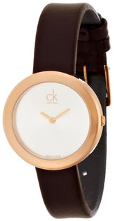 Calvin Klein Firm Women's Watch – Minimalist Silver Dial, Stainless Steel Case