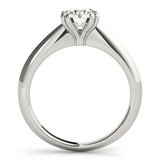 Round Cut Diamond Solitarie Engagement Ring