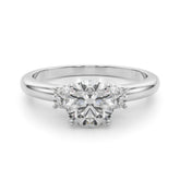 Lab-Grown 0.50-2.00ct Diamond Three Stone Engagement Ring