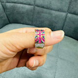uk flag ring