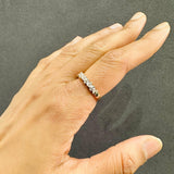 lab diamond wedding band