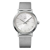 Calvin Klein Surround Men's Watch – Silver Dial, Stainless Steel Mesh Bracelet