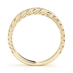 Channel Set Half Eternity Ring in Gold & Platinum