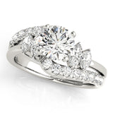 Celestial Fancy Shape Marquise Diamond Engagement Ring — 9K/18K Gold & Platinum