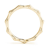 Nature Inspired Bamboo Gold Band