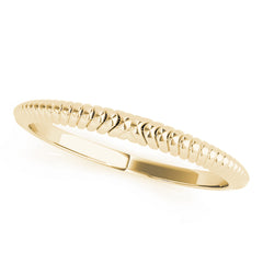 Vintage Filigree Wedding Bands Gold