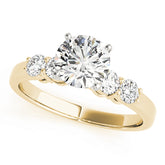 Timeless 4 Stone Remount Round Diamond Engagement Ring — 9K/18K Gold & Platinum