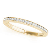 Wedding Lucida Half Eternity Ring in Gold & Platinum