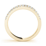 Diamond Half Eternity Ring in Gold & Platinum