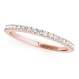 Diamond Half Eternity Ring in Gold & Platinum
