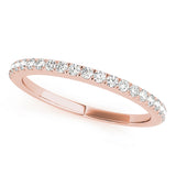 Diamond Half Eternity Ring in Gold & Platinum