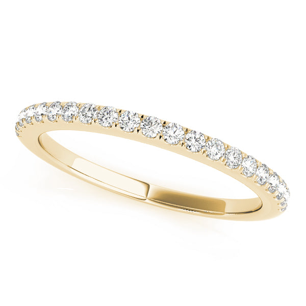 Diamond Half Eternity Ring in Gold & Platinum