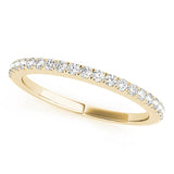 Diamond Half Eternity Ring in Gold & Platinum