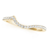 Diamond Half Eternity Ring in Gold & Platinum
