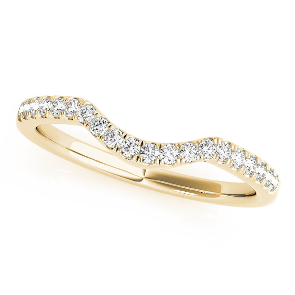 Diamond Half Eternity Ring in Gold & Platinum