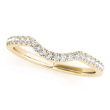 Diamond Half Eternity Ring in Gold & Platinum