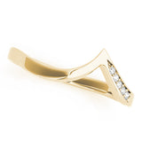 Diamond Half Eternity Ring in Gold & Platinum