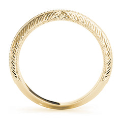 Vintage Filigree Wedding Bands Gold