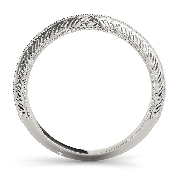 Vintage Filigree Wedding Bands Gold