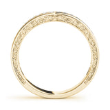 Channel Set Half Eternity Ring in Gold & Platinum