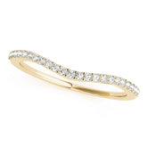 Diamond Half Eternity Ring in Gold & Platinum