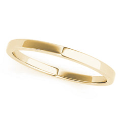Plain Wedding Gold Band