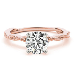 Twisted Wedding Gold Band