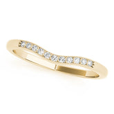 Diamond Half Eternity Ring in Gold & Platinum