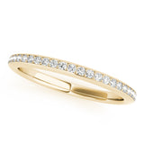 Diamond Half Eternity Ring in Gold & Platinum
