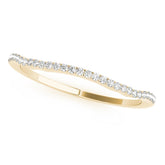 Diamond Half Eternity Ring in Gold & Platinum