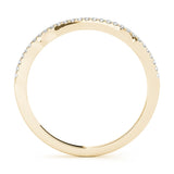 Diamond Half Eternity Ring in Gold & Platinum