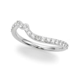 Diamond Half Eternity Ring in Gold & Platinum