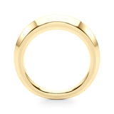 Plain Knife Edge Wedding Gold Band