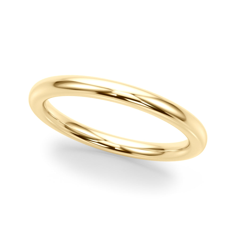 Plain Wedding Gold Band