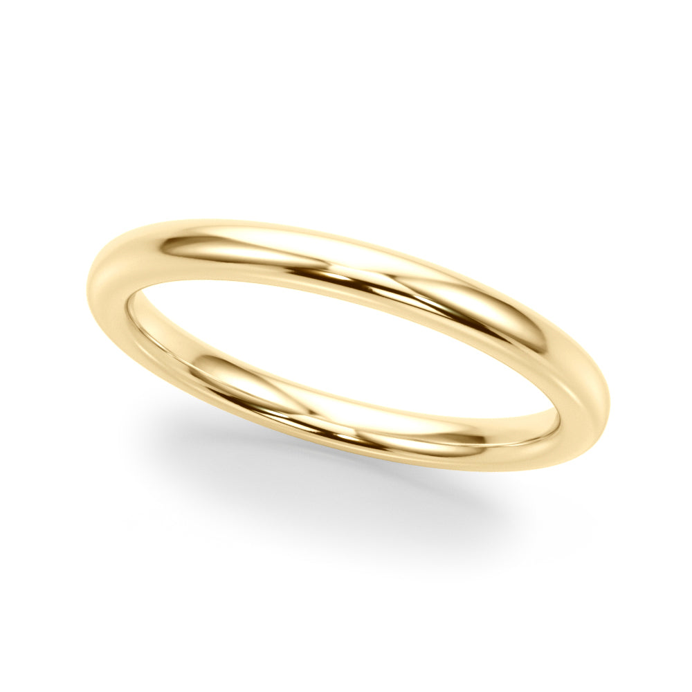 Plain Wedding Gold Band