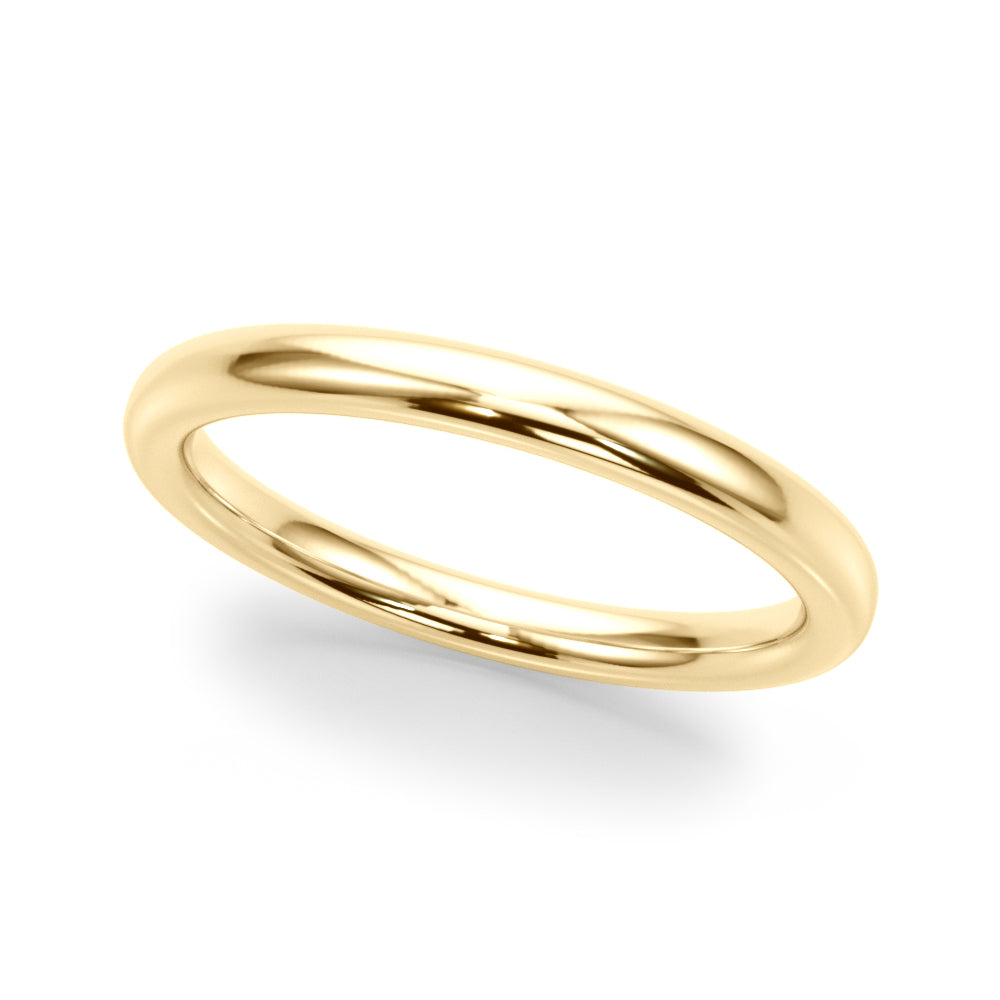 Plain Wedding Gold Band
