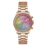 Guess Women's Rose Gold-Tone Quartz Watch