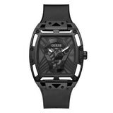 Montre homme Guess, boîtier translucide et cadran multifonction