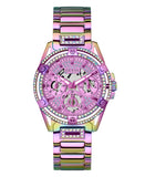 Guess Women's Iridescent Multi-Function Watch