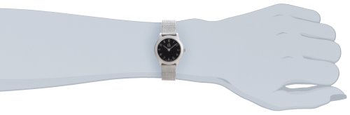 CK Minimal Black Dial 24mm Women's Wrist Watch Silver
