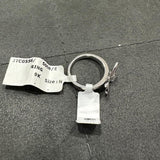 0.35Ct Natural Diamond butter Fly Art Ring Crafted in 9k White Gold