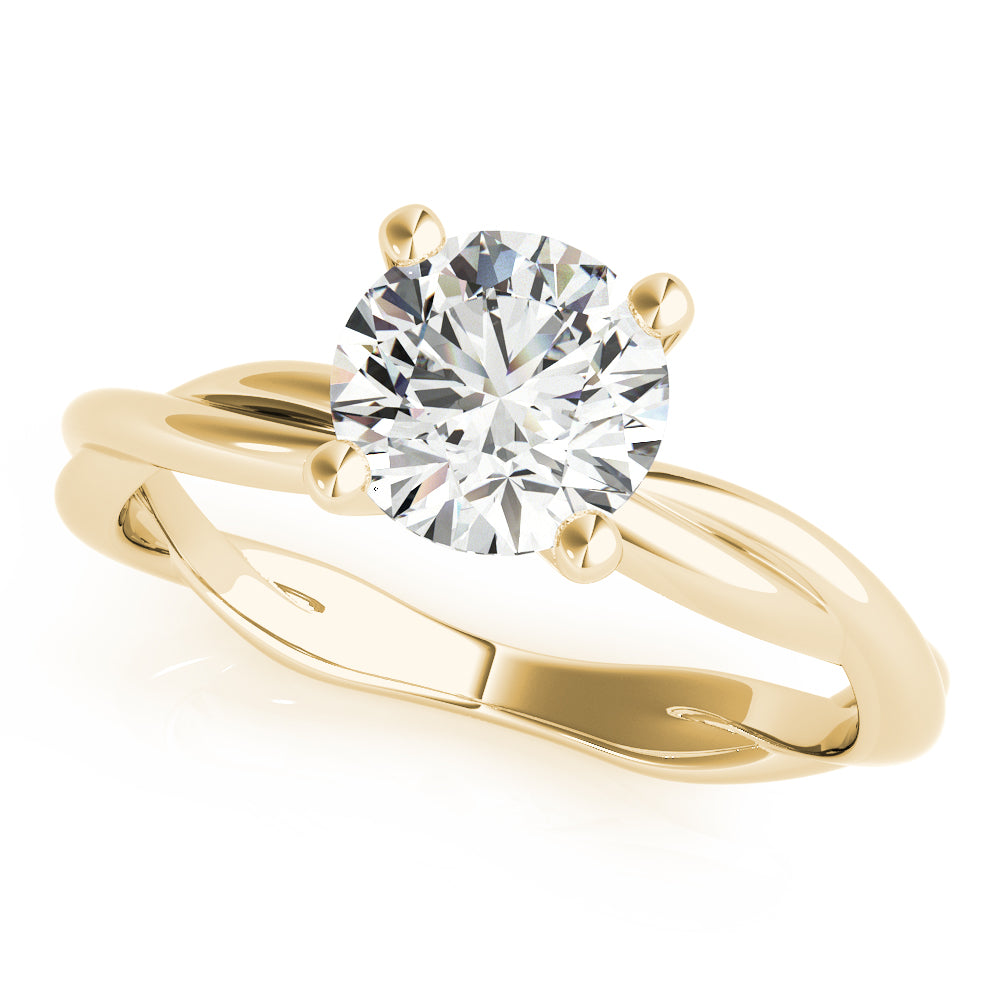 Diamond 4-Prong Engagement Ring