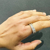natural diamond eternity ring