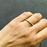 lab grown marquise diamond band