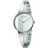 CK Calvin Klein Stainless Steel Drift Ladies Watch Silver