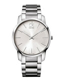 Montre homme Calvin Klein à cadran argenté